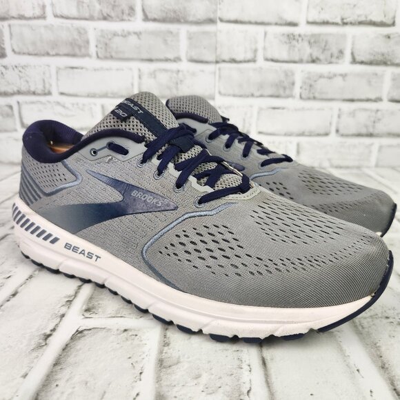 Grey Brooks Beast Mens On Sale Men's Brooks Beast 20 Grey Athletic